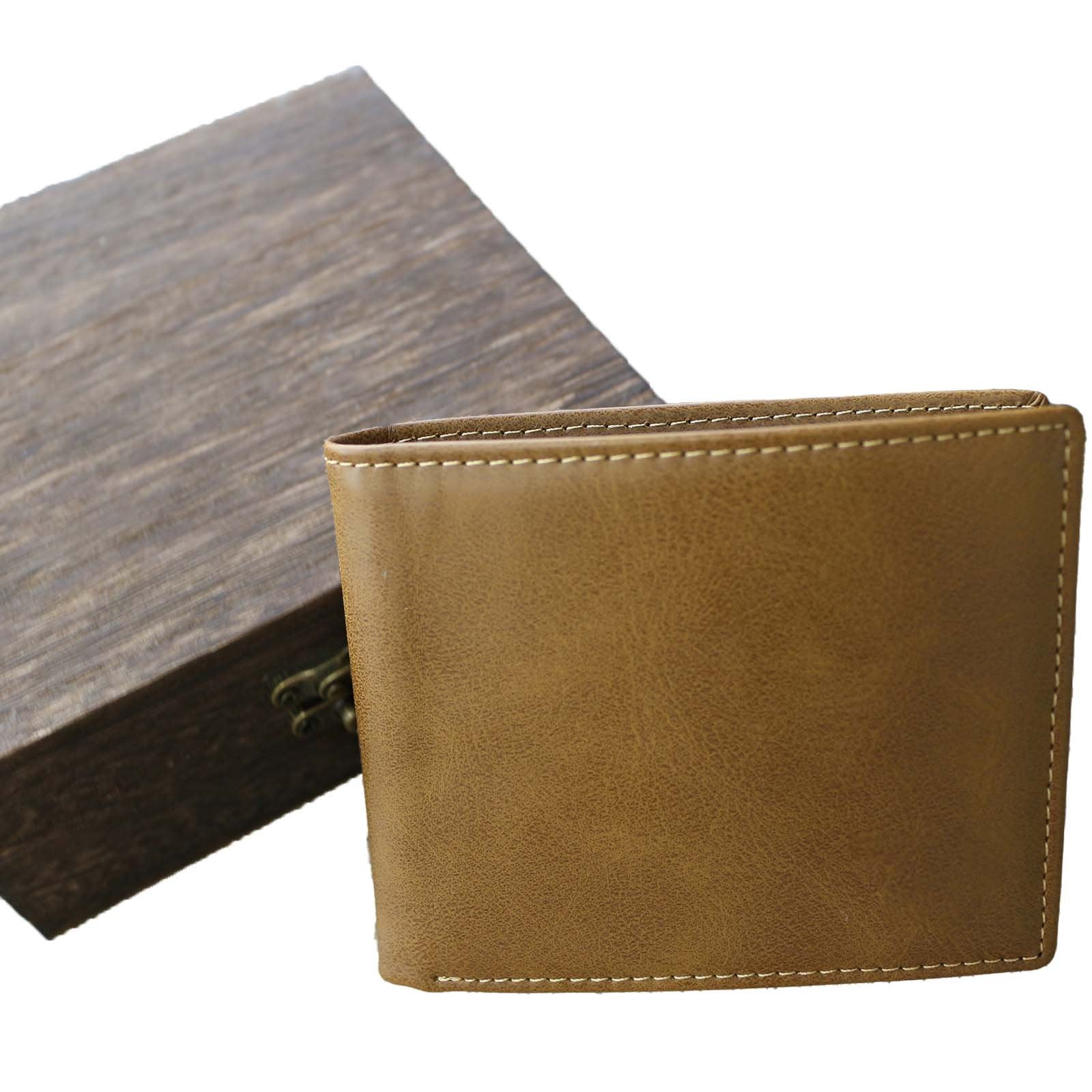 Personalised Leather Slim Credit Card Mens Wallets Custom Hombres Minimalist Men'S Carteras Para Billeteras De Front Pocket Wallet Gifts For Men Boyfriend - uniqicon