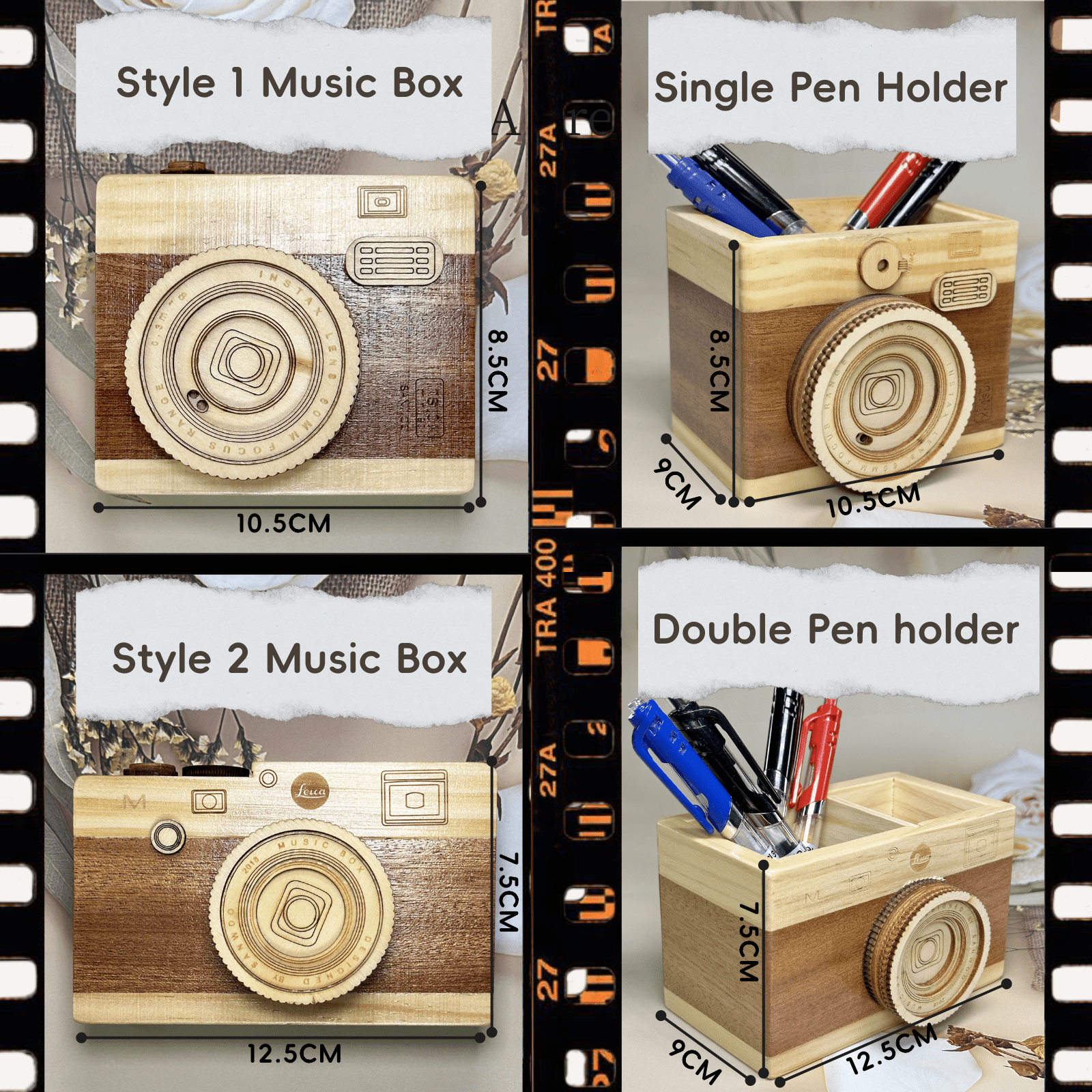 Personalized Customized Memory Retro Camera Film HD Photo Album Film Roll Keychain Spotify Voice Message Creative Birthday Valentine Christmas Graduation Friend Anniversary Gift Souvenir Customized Handmade - uniqicon